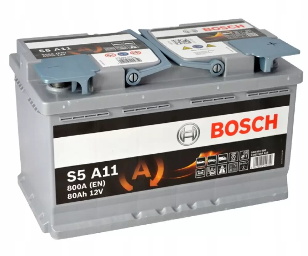 0092S5A110 BOSCH - Аккумулятор Д318.47*Ш175*В190.5. 80aH/800A 3,6/11-17 -  купить, цена