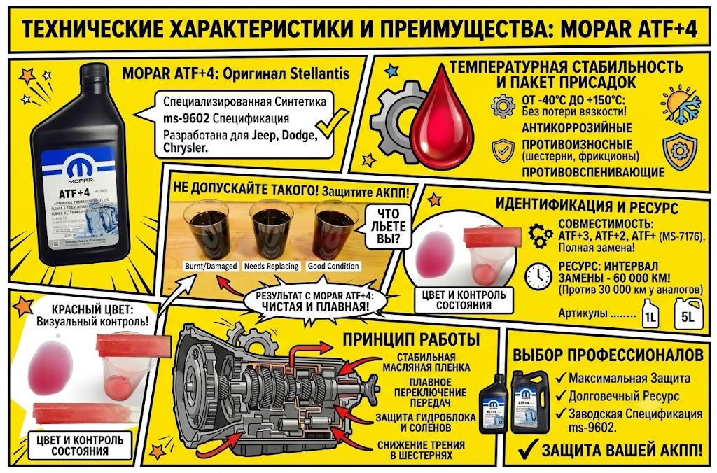 Подходящая жидкость масло в коробку додж крайслер Mopar ATF+4 avtovopros part4usa.ru 5.jpg Подходящая жидкость масло в коробку додж крайслер Mopar ATF+4 avtovopros part4usa.ru 5.jpg